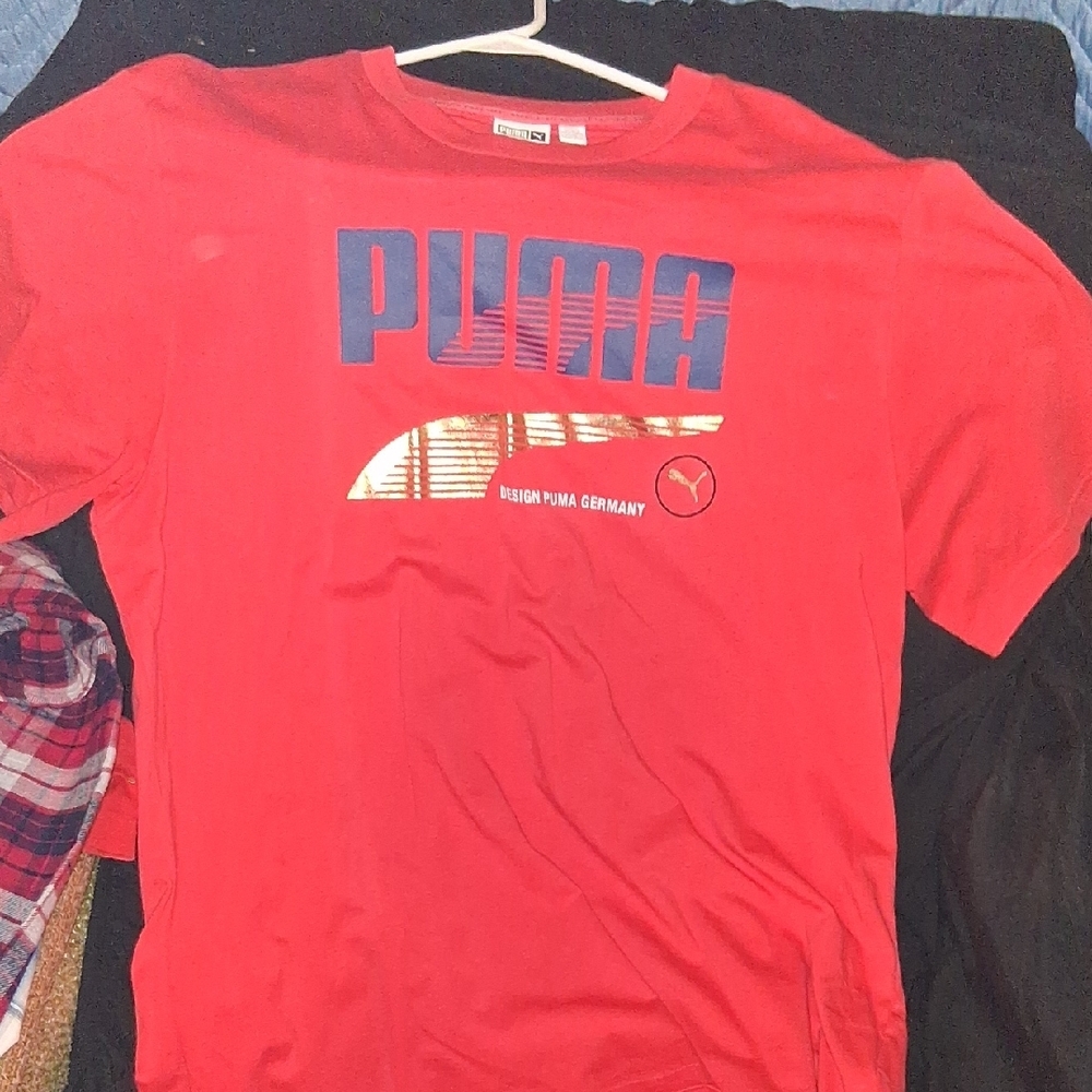 PUMA Red Graphic T-Shirt